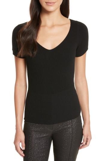 Women's Tracy Reese Decolletage Sweater - Black
