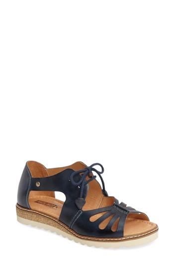 Women's Pikolinos Alcudia Lace-up Sandal Us / 42eu - Blue