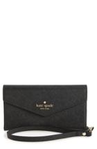 Women's Kate Spade New York Iphone 7/8 & 7/8 Leather Wristlet - Black
