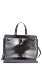 Valentino Garavani Large Pieper Leather Tote - Black