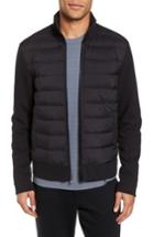 Men's James Perse Insulated Front Scuba Cardigan (m) - Black