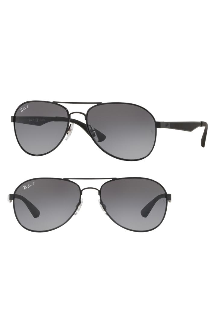 Men's Ray-ban Active Lifestyle 61mm Polarized Pilot Sunglasses -