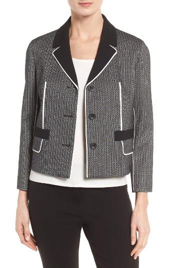 Women's Classiques Entier Piped Colorblock Crop Jacket