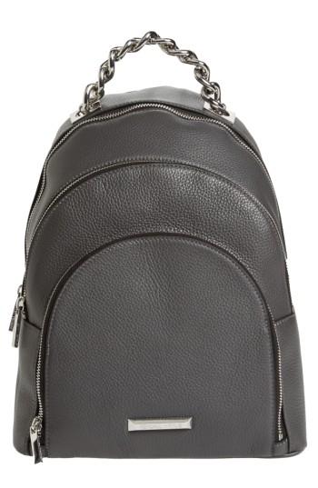 Kendall + Kylie Sloane Leather Backpack - Black
