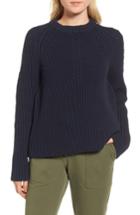 Women's Nordstrom Signature Raglan Sleeve Knit Sweater - Blue