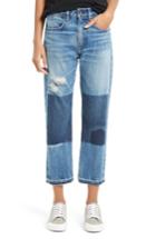Women's Rag & Bone/jean Marilyn High Waist Buckle Back Crop Jeans
