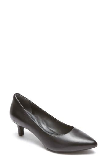 Women's Rockport Kalila Luxe Pump .5 M - Black