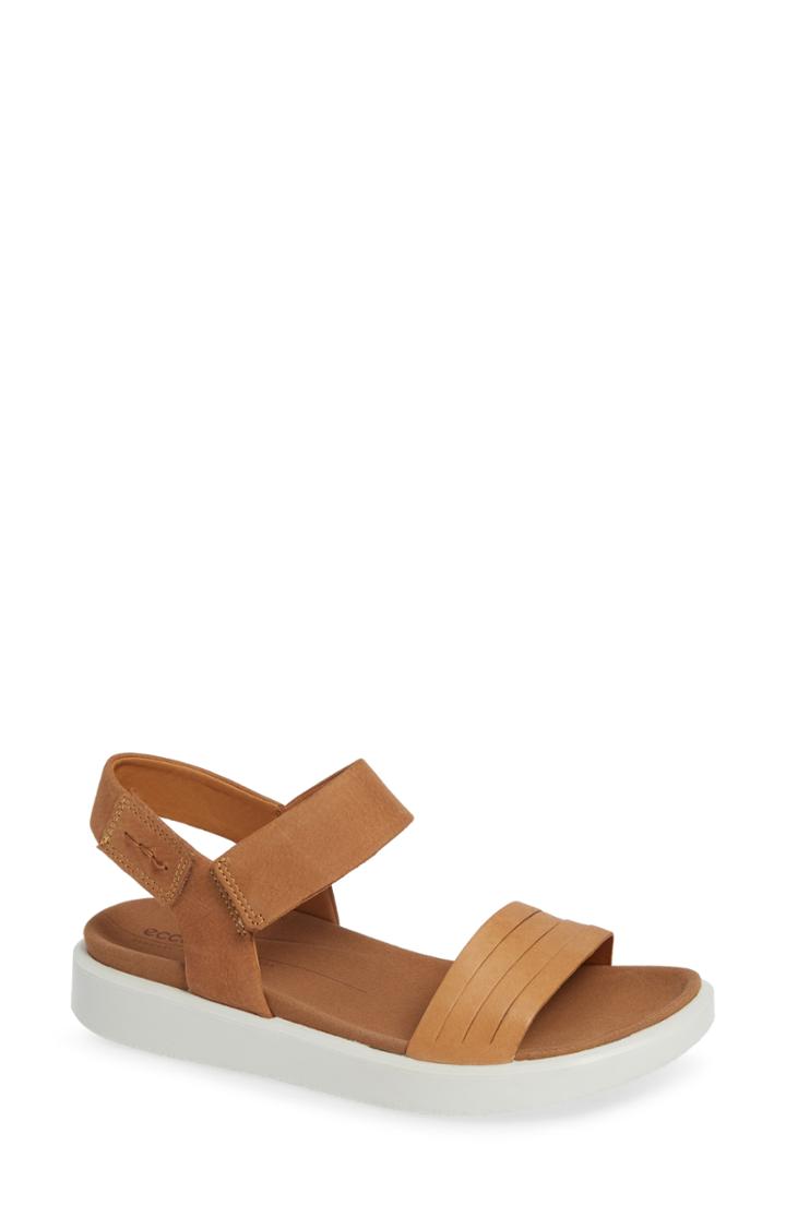 Women's Ecco Flowt Strap Sandal -4.5us / 35eu - Brown