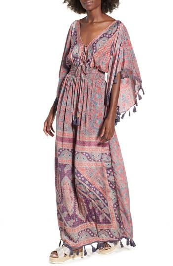 Women's Raga Electric Love Maxi Dress - Purple