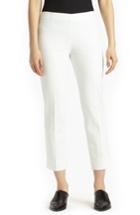 Women's Lafayette 148 New York Lexington Stretch Cotton Crop Pants - White