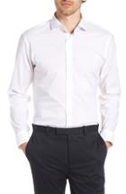 Men's 1901 Trim Fit Solid Dress Shirt - 32/33 - White