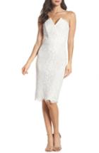 Women's Harlyn Strapless Lace Cocktail Dress - Ivory