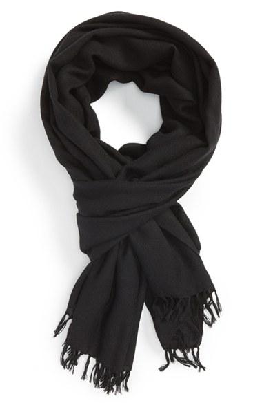 Women's Nordstrom Tissue Weight Wool & Cashmere Scarf