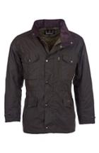 Men's Barbour 'sapper' Regular Fit Waterproof Waxed Cotton Jacket, Size - Green