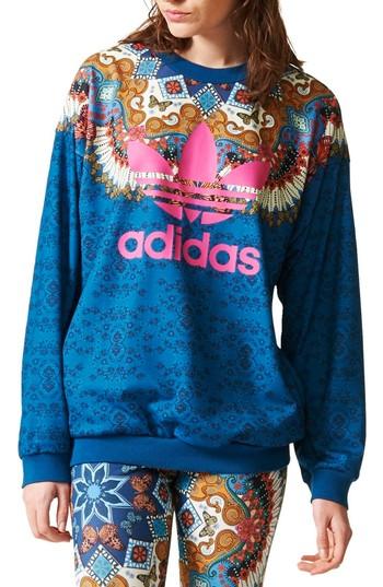 Women's Adidas Originals X The Farm Company Boromix Sweatshirt