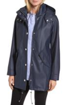 Women's London Fog Hooded Rain Slicker