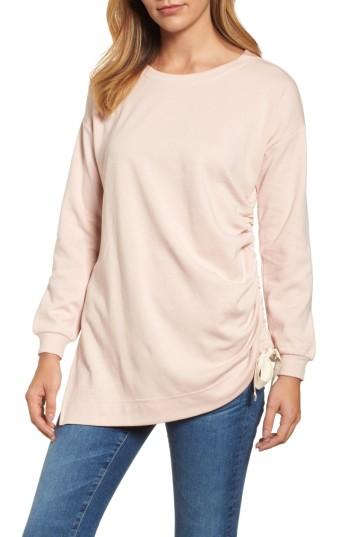 Women's Halogen Asymmetrical Tunic - Pink