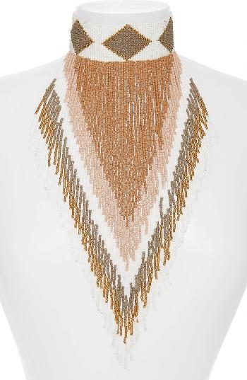 Women's Panacea Fringe Statement Necklace