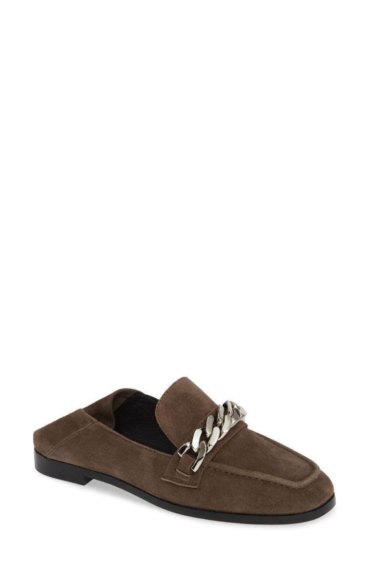 Women's Jeffrey Campbell Jesse Convertible Heel Loafer .5 M - Brown