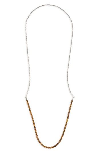Men's Caputo & Co. Stone & Sterling Silver Necklace
