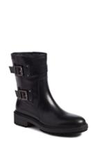 Women's Aquatalia Leonie Weatherproof Leather Boot .5 M - Black