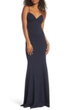 Women's Katie May Stretch Crepe Gown - Blue