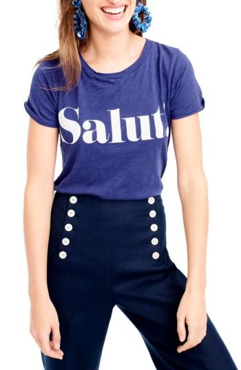 Women's J.crew Salut Tee