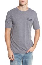 Men's Brixton Federal Premium Graphic T-shirt, Size - Grey