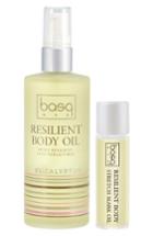 Basq Nyc Eucalyptus Resilient Body Stretch Mark Oil Duo