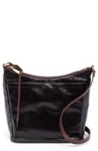 Hobo Aviva Calfskin Leather Crossbody - Black