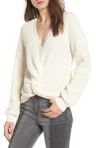 Women's Bp. Twist Front Sweater, Size - Ivory
