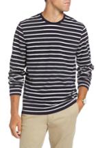 Men's 1901 Stripe Long Sleeve T-shirt - Blue