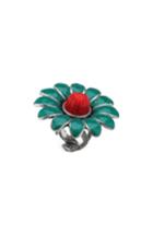 Women's Gucci Gg Marmont Flower Ring