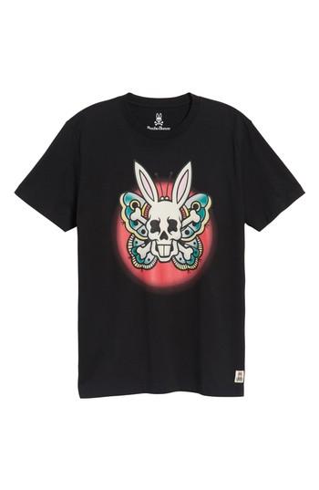 Men's Psycho Bunny Graphic T-shirt (s) - Black