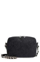 Chelsea28 Bella Stitched Faux Leather Crossbody Bag - Black