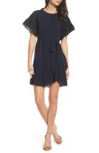 Women's 19 Cooper Ruffle Tie Waist Dress - Blue