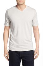 Men's Travis Mathew 'trumbull' Trim Fit Slubbed T-shirt, Size - Grey