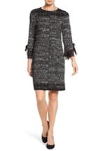 Women's Nic+zoe Ruffle Cuff Sweater Dress - Grey