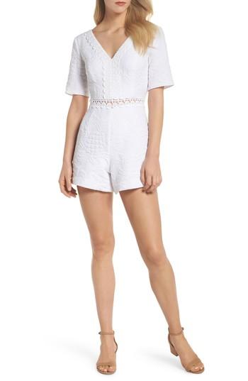 Women's Lilly Pulitzer Zina Romper - White