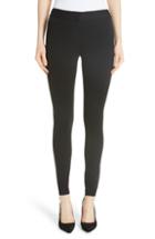 Women's Emporio Armani Double Face Stretch Jersey Leggings Us / 44 It - Black