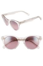 Women's Maui Jim Dragonfly 49mm Polarized Cat Eye Sunglasses - Crystal Pink/ Maui Rose