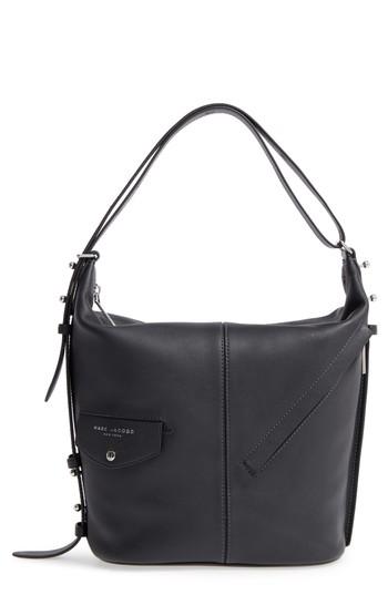 Marc Jacobs The Sling Convertible Leather Hobo - White