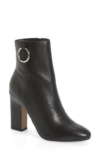 Women's Topshop Hippo Bootie .5us / 40eu - Black
