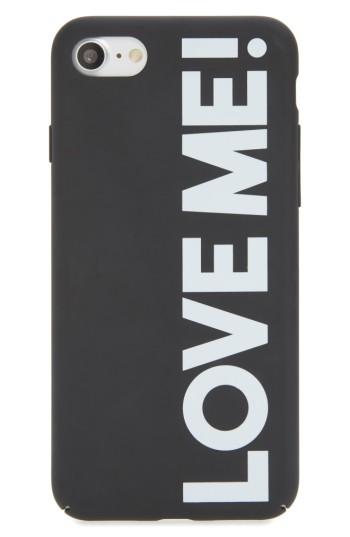 Stella Mccartney Slogan Silicone Iphone 6/6s & 7 Case - Blue