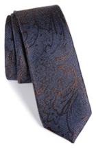Men's Calibrate Hawkins Botanical Silk Tie, Size - Beige