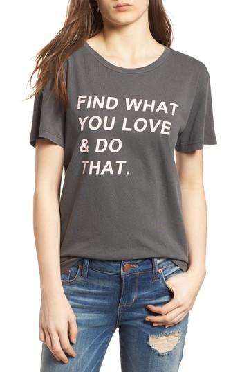 Women's Desert Dreamer Find What You Love Tee - Black