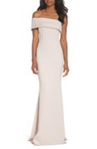 Women's Katie May Titan One-shoulder Cutout Crepe Gown - Pink