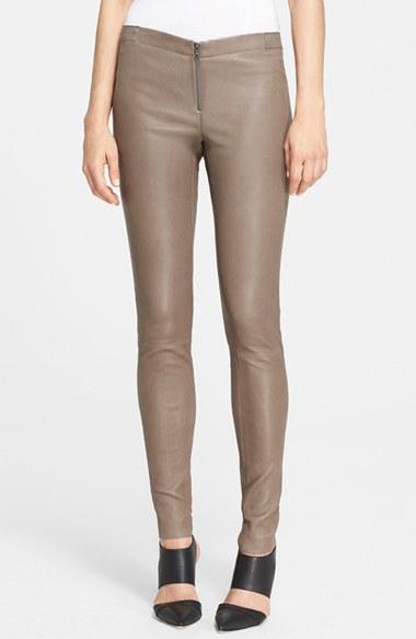 Women's Alice + Olivia Leather Leggings