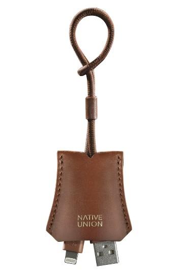 Native Union Tag Lightning Cable, Size - Brown