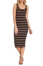 Women's Billabong Share Joy Body-con Midi Dress - Brown